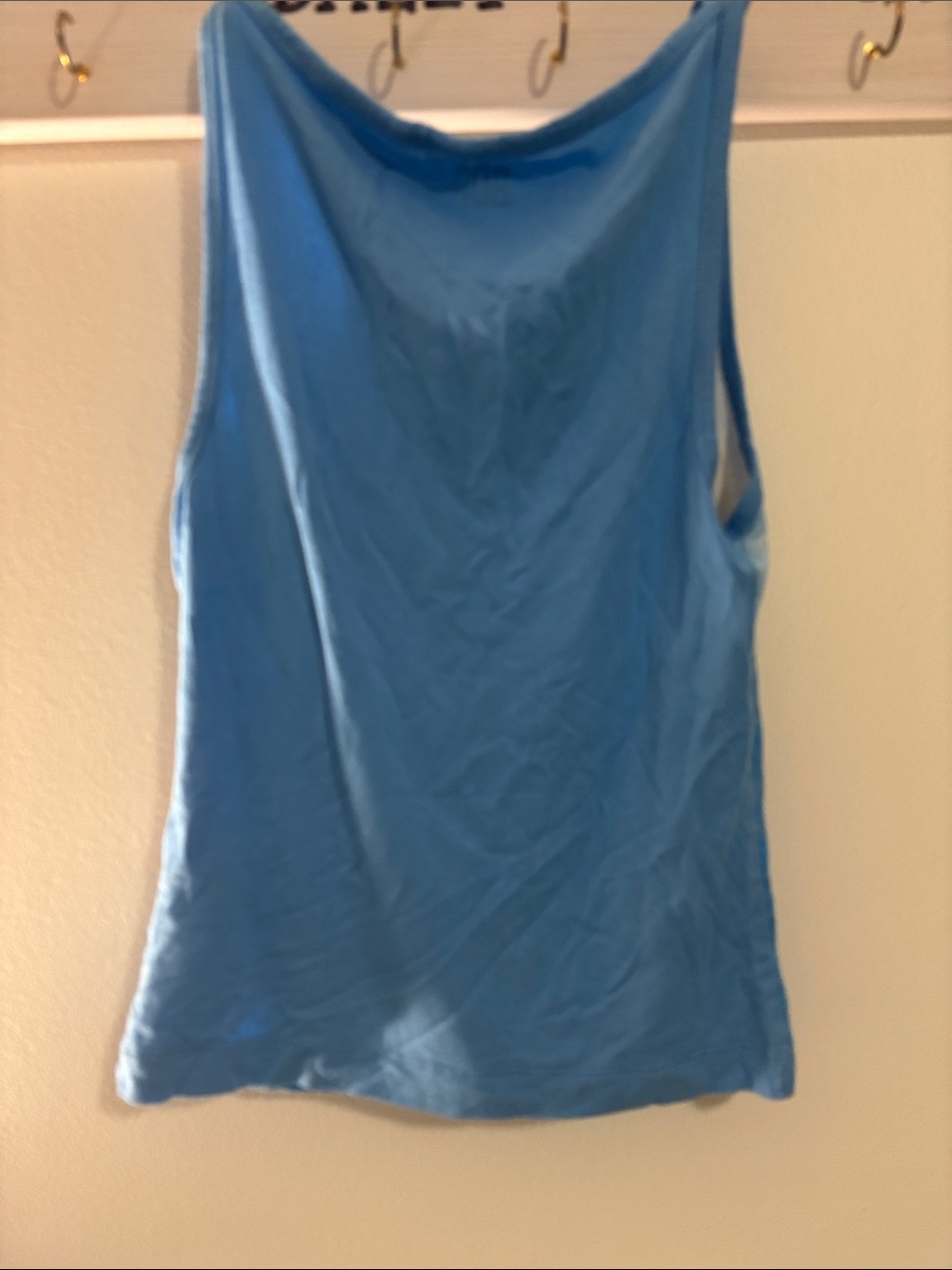 BDG Light Blue Dolphin Wave Graphic Tank - Picture 2 of 5
